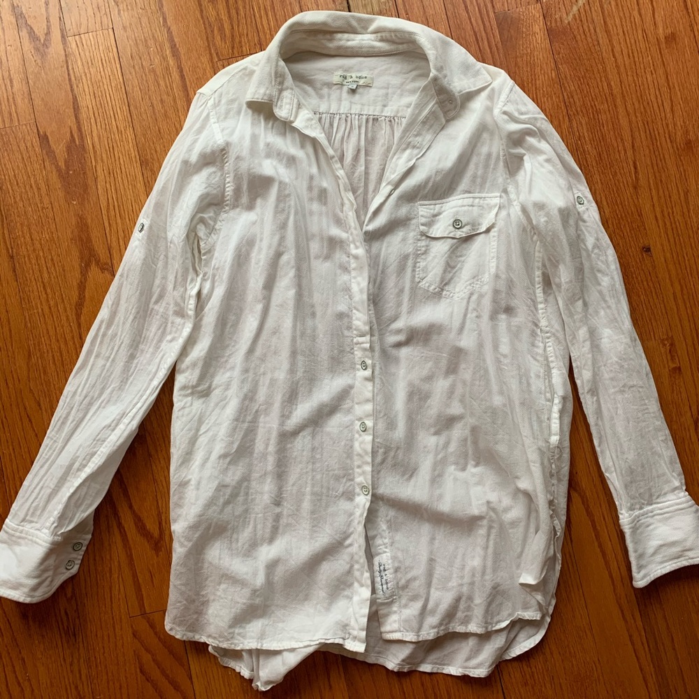 Rag & Bone white button down